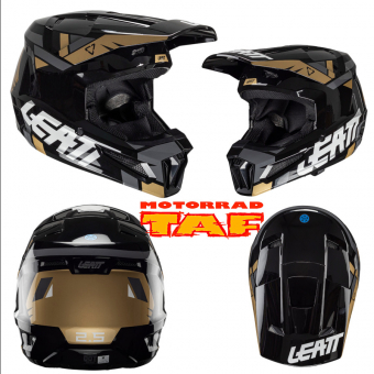 Leatt Moto 2.5 Black Crosshelm '25 