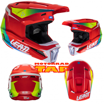 Leatt Moto 2.5 Red Crosshelm '25 