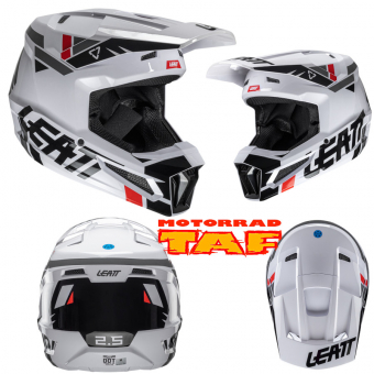 Leatt Moto 2.5 White Crosshelm '25 