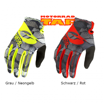 O'Neal MATRIX CAMO V.22 Handschuhe ** Schwarz / Rot | L