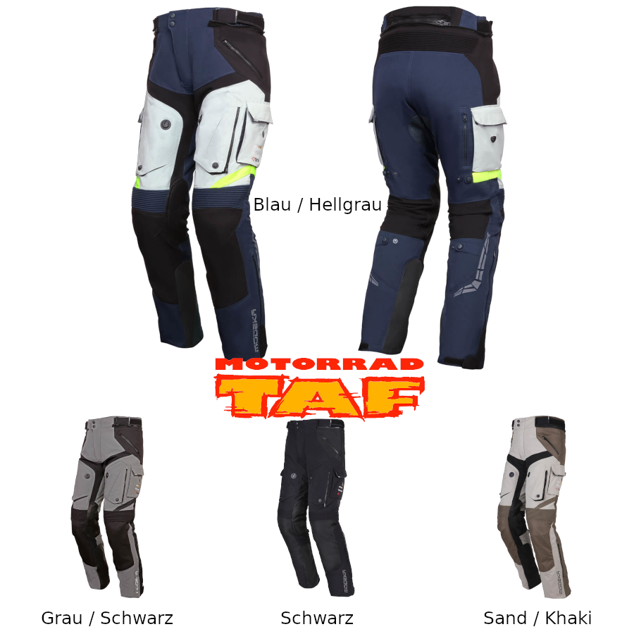 Motorrad-Hose, ganzjahrestauglich, herausnehmbares Thermofutter, weitere  Hosen